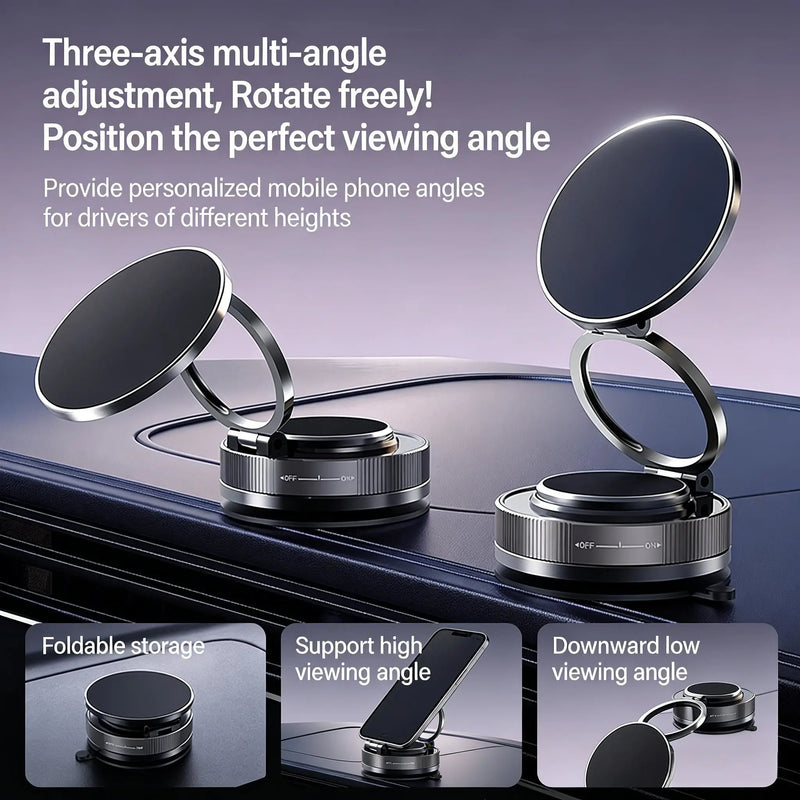 360° Rotatable Magnetic Car Phone Mount