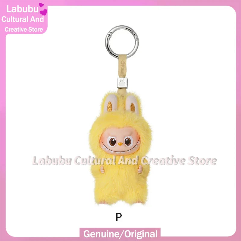 Labubu The Monsters Vinyl Face Plush Doll Pendant Keychain