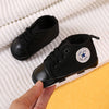 Classic Canvas First Walker Shoes for Babies with Star Print