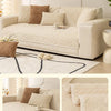 Plush Non-Slip Sofa Cover with Quilted Cotton