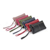 Genuine Cowhide Leather Long Wallet with Zipper Closure