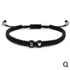 Personalized Alphabet Heart Bracelet