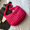 Pleated Plaid Crossbody Bag