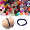 Colorful Round Glass Beads for Jewelry Making