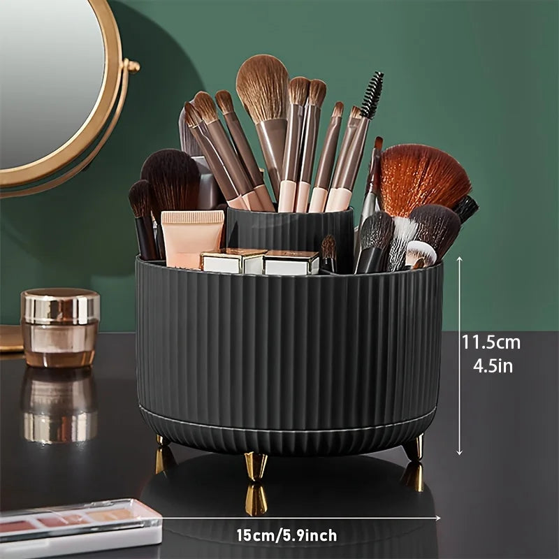360° Rotating Makeup Brush Holder