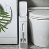 Cesto de Basura Elegante para Baño con Portar Cepillo de Inodoro