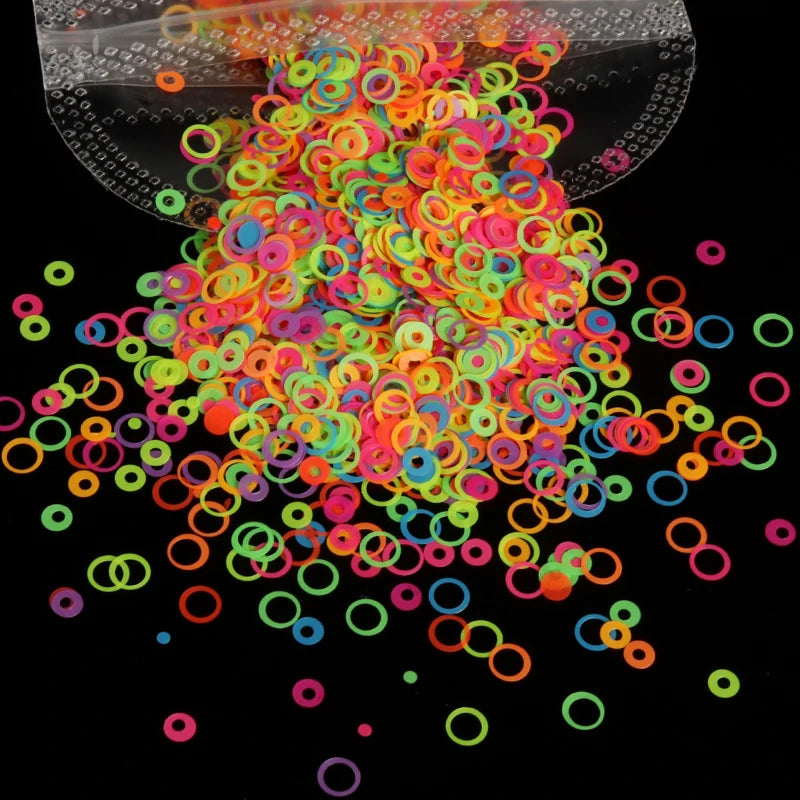 Mirror Bubble Sequins for Resin Art and DIY Crafts