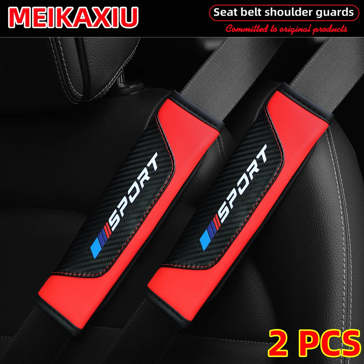 Carbon Fiber Seat Belt Shoulder Pad Cover