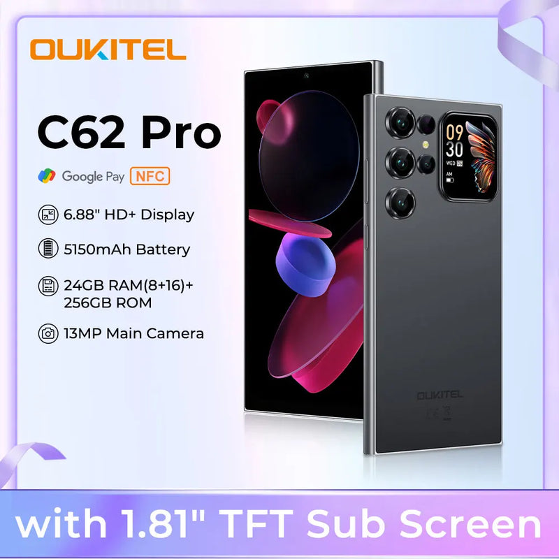 OUKITEL C62 Pro NFC Smartphone