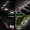 Solar Powered LED Step and Path Lights with Auto On/Off