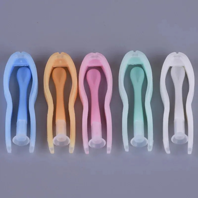 Contact Lens Applicator and Remover Tool Kit with Soft-Tip Tweezers