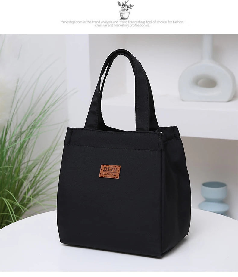 Insulated Lunch Bag with Top Handle for Work