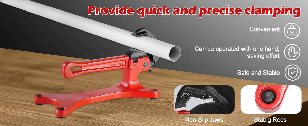 Portable Aluminum Pipe Vise for Valve Maintenance