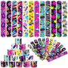 Retro 80s & 90s Slap Bracelets - 12 Pack