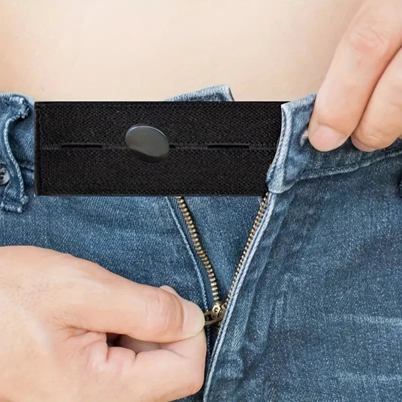 Adjustable Elastic Waist Extender for Jeans and Pants