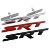 Metal front sticker accent grille emblem in silver, red, and black finishes.