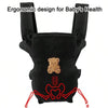 4-in-1 Ergonomic Baby Carrier with Adjustable Straps