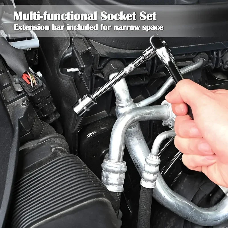 46-Piece Family Mechanic Tool Set