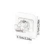 Self-Adhesive Curtain Rod Hooks (Set of 4)