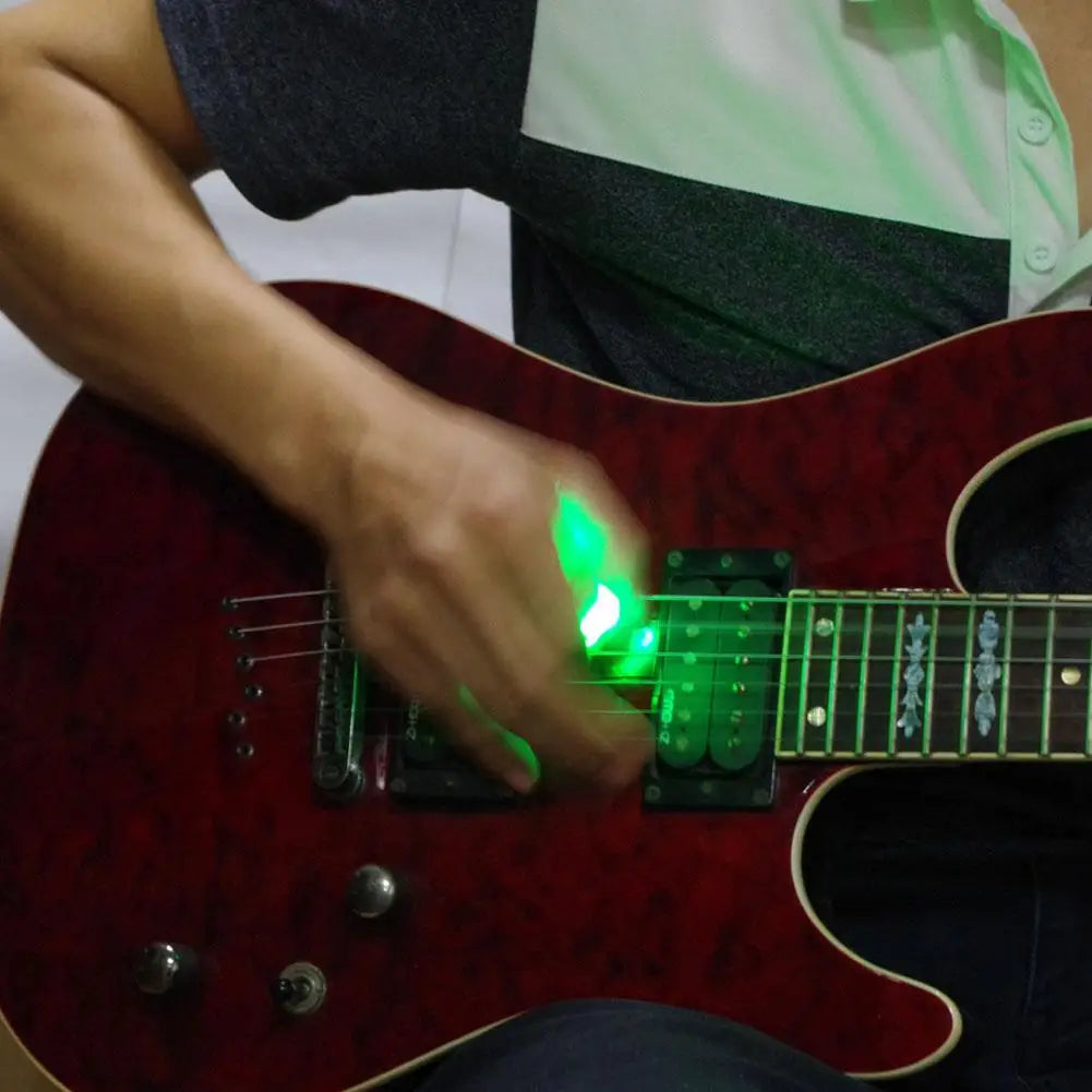 LED Glowing Guitar Picks for Electric, Acoustic, Bass, and Mandolin