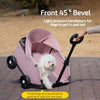 Carriola Plegable para Mascotas con Dosel Solar