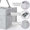 Large Capacity Felt Diaper Storage Bag
