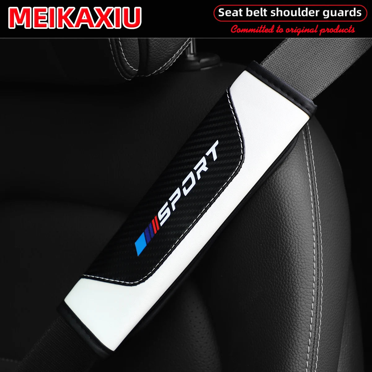Carbon Fiber Seat Belt Shoulder Pad Cover