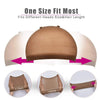 Stretchy Nylon Wig Caps - 6 Pack