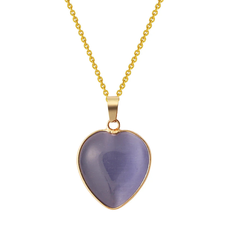 Minimalist Heart Pendant Necklace