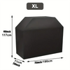 Heavy-Duty Waterproof BBQ Grill Cover for Outdoor Use