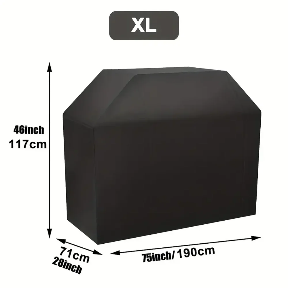Heavy-Duty Waterproof BBQ Grill Cover for Outdoor Use