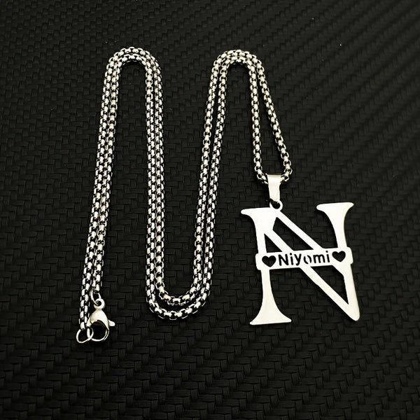 Personalisierte Schmuckset aus Edelstahl