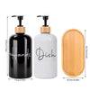 Farmhouse Style Refillable Soap Dispenser Bottle