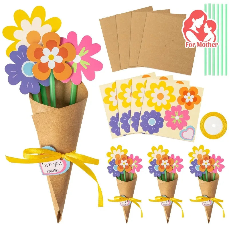 DIY Sunflower Bouquet Craft Kit