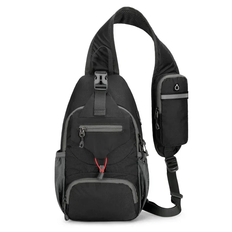 Waterproof Nylon Sling Chest Bag