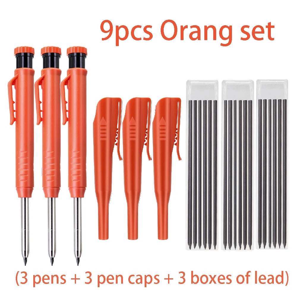Precision Carpenter Mechanical Pencils with Lead Refills