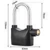 Motion-Activated Alarm Padlock with 110dB Siren