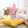 Plush Star Decor Pillow for Bed and Sofa