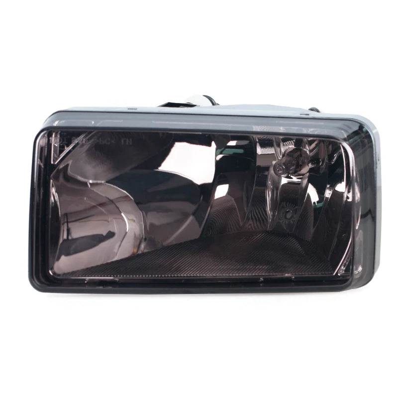 Direct-fit fog light assembly for Chevy Silverado, Tahoe, Suburban, and Avalanche.