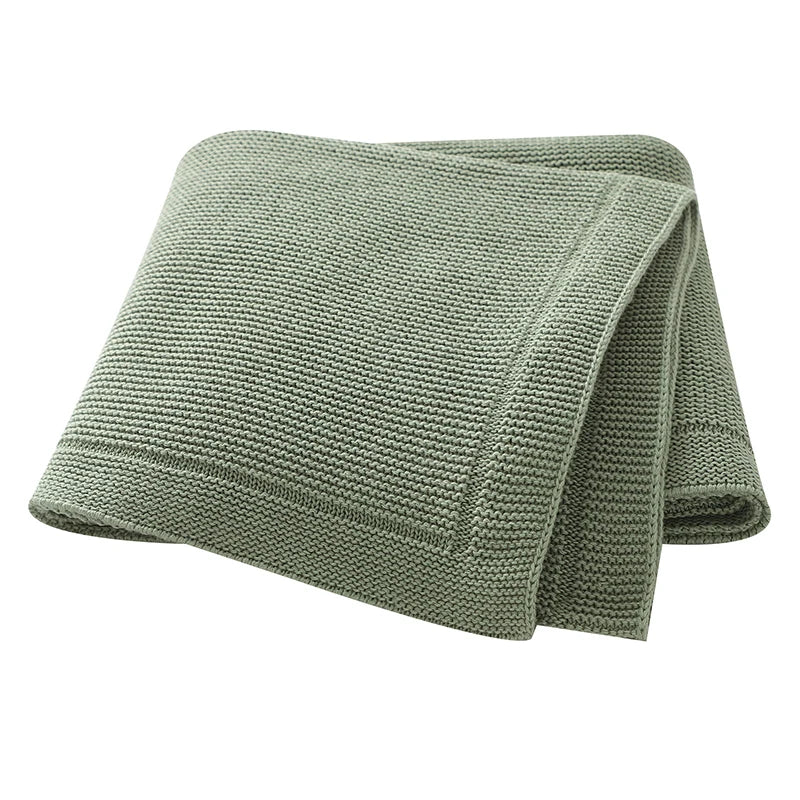 Soft Cotton Baby Swaddle Blanket – All-Season, Multi-Use