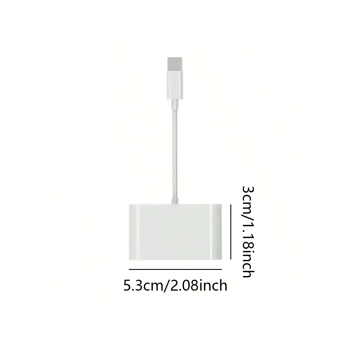3-in-1 USB-C Card Reader for Smartphones and Laptops