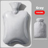 Reusable Hot Water Bottle with Soft Fleece Cover