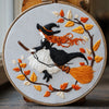 Fall Pumpkin Cross Stitch Kit for Adults with Embroidery Tools