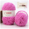 Soft Chenille Yarn for Knitting and Crochet Projects