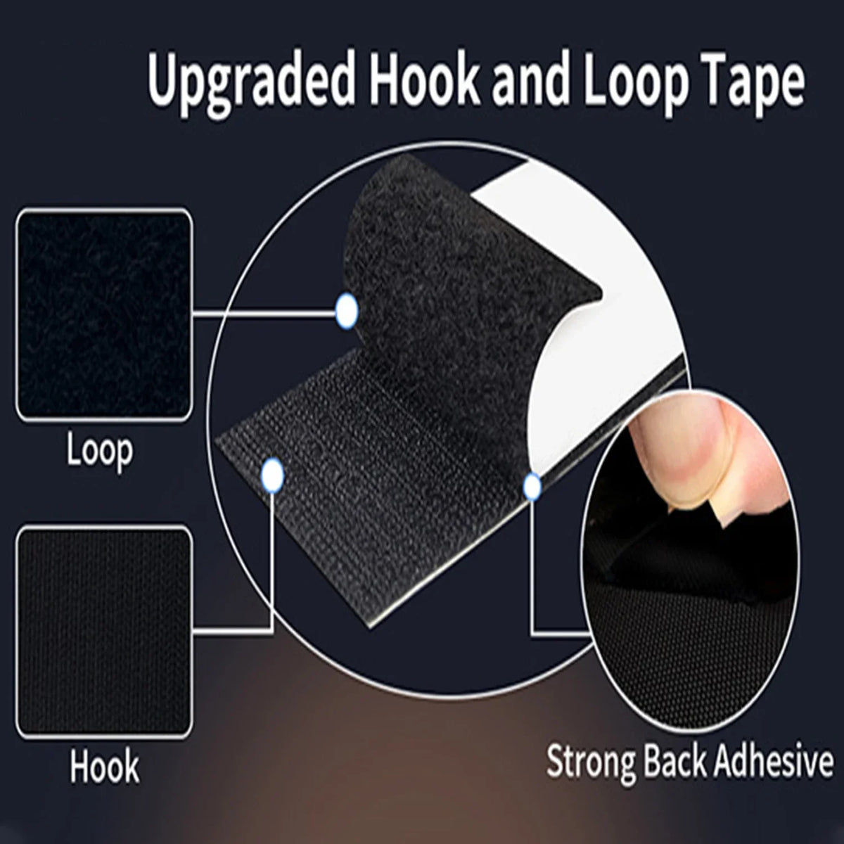 No-Drill Self-Adhesive Blackout Curtain
