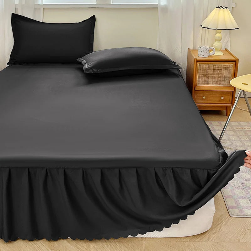 Microfiber Bed Skirt with 35cm Drop