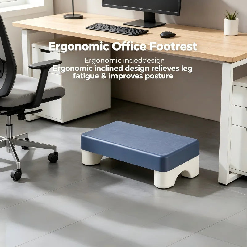 Ergonomic Under-Desk Footrest Stool