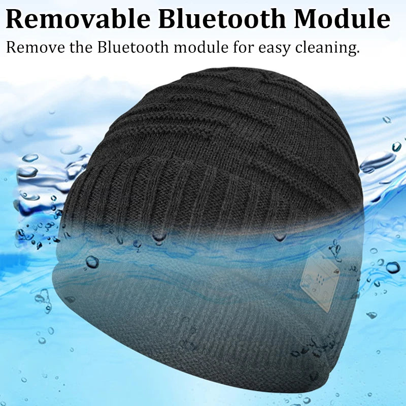 Bluetooth Mütze mit integrierten Kopfhörern