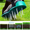 Manual Lawn Aerator Shoes with Metal Spikes