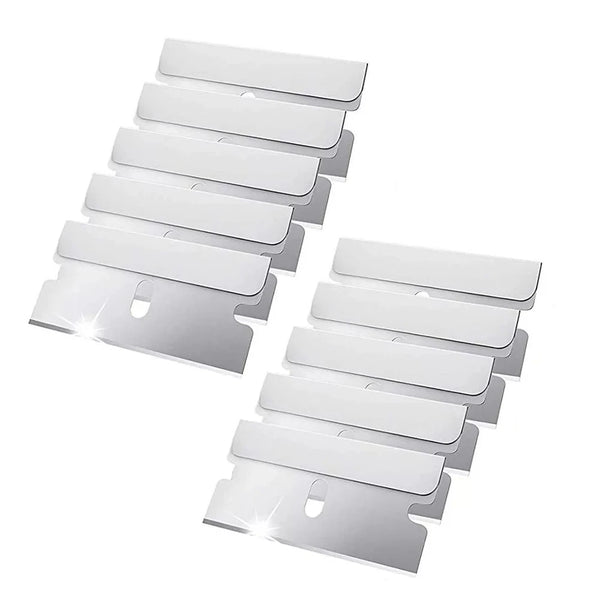 Stainless Steel Razor Scraper with Retractable Blade